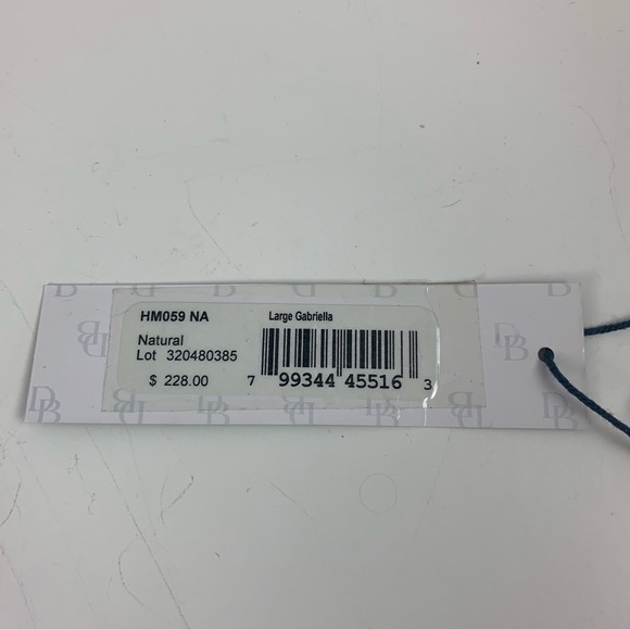 Dooney & Bourke Large Gabriella Satchel Dome Bag Natural - Picture 7 of 8